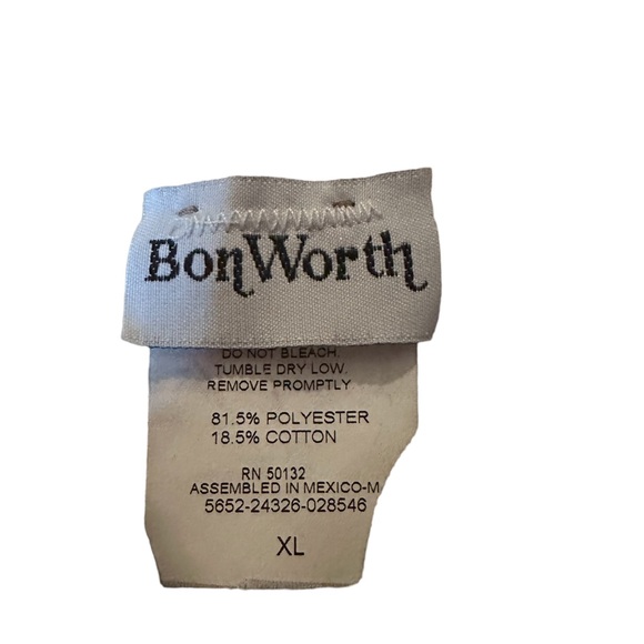 ♥️ BONWORTH Vintage Top | size XL Brown - Picture 5 of 8